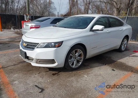 2015 Chevrolet Impala 2Lt z USA, uszkodzony, nr VIN 2G1125S33F9260645